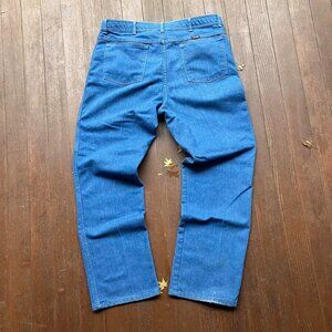 70s/80s vintage blue denim wrangler jeans